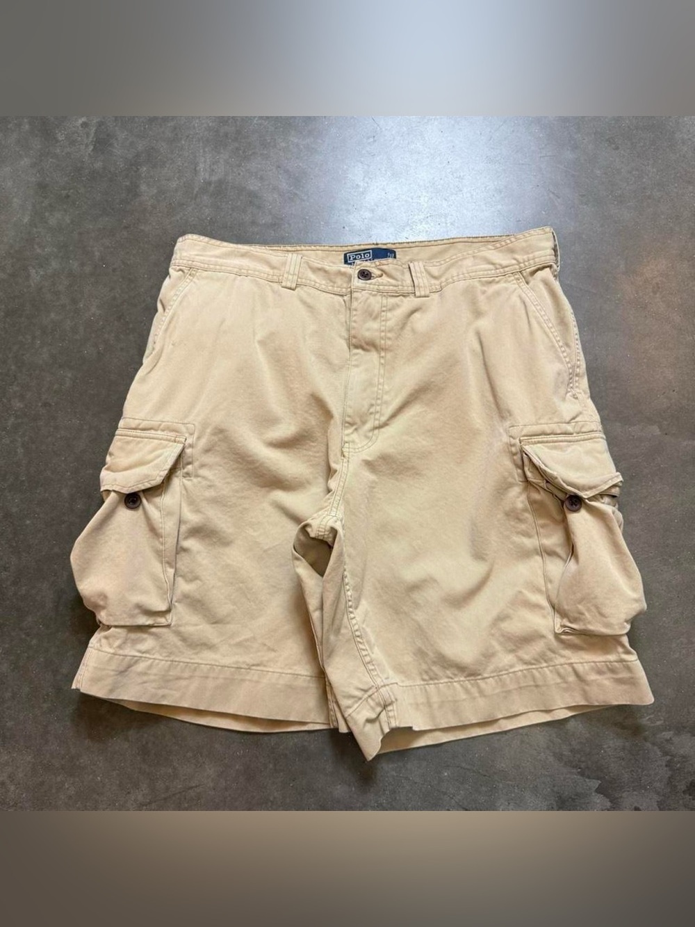 Vintage Polo Ralph Lauren Cargo Shorts Sz 38”